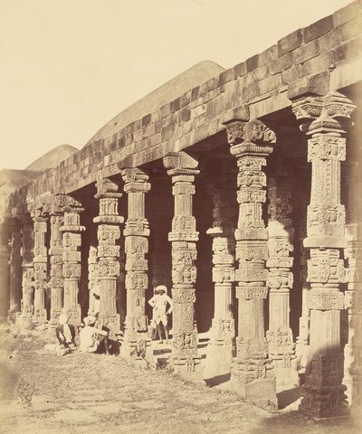 Vista del Fuerte Tughlaqabad de Charles Moravia